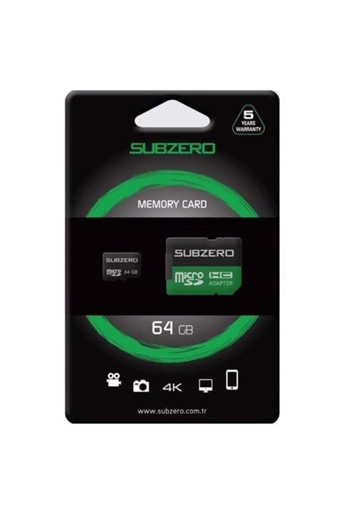 Subzero 64 Gb Hafıza Kartı 10 Class Süper Iletişim