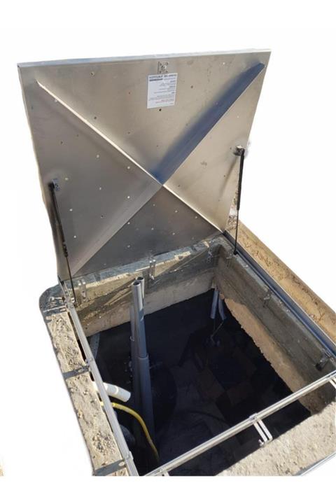 GÖKTUĞ Havuz Makinesi Daire Kapağı 600 x 600