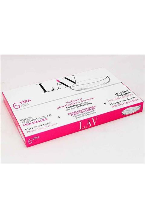 LAV 6 Lı Kase Kahvaltılık Çerezlik Reçellik Vir 251