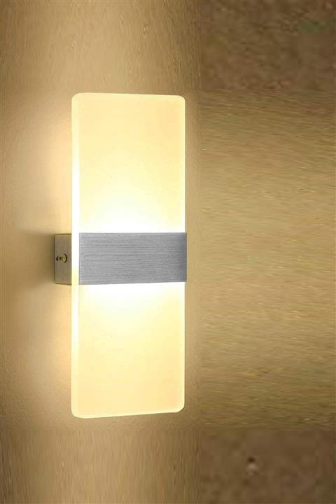 Ömür Avize Gomez Modern Ledli Pleksili Günışığı Duvar Aplik