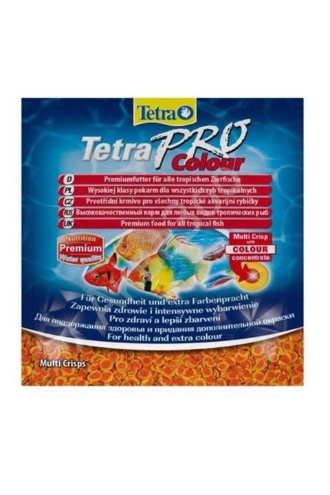 Tetra Pro Colour Ciklet Balığı Yemi 12gr