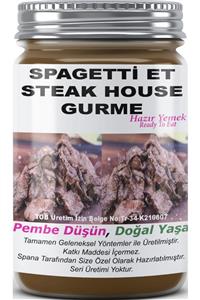 SPANA Ev Yapımı Katkısız Spagetti Et Steak House Gurme 330 gr