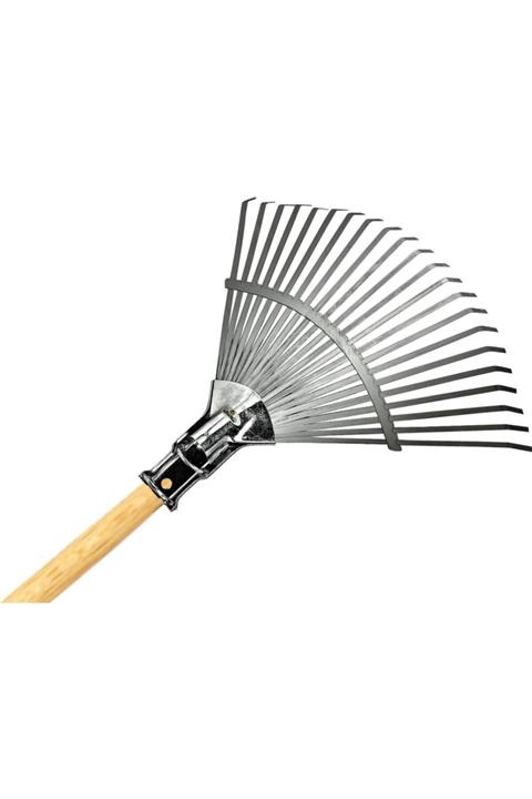 RENKYAPI Saplı Tırmık Hobi Bahçesi Yaprak Süpürmek Için Pratik Kullanışlı