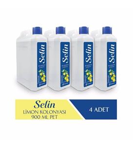 Selin Limon Kolonyası 900 Ml 4'lü