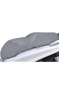AutoEN TVS Apache RTR 180 Motosiklet Sele Kılıfı Sele Brandası Gri