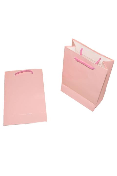 NİCE Kraft Karton Çanta - 11 Cm X 16 Cm + Taban 5 Cm 10 Adet