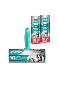 SMARTER Xl Tüy Toplayıcı Rulo + 2 Yedek Rulo Kedi Köpek