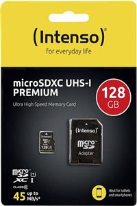 Intenso Micro Sdxc Uhs-ı Premium Hafıza Kartı 128 Gb