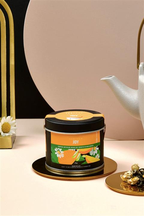 Çaycı Teashop Joy Tea // Beyaz Çay Tropikal Meyve Harmanı - 25g Premium