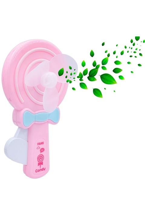 Adres Toptan El Fanı Vantilatör Candy Manuel Basmalı Taşınabilir Mini Fan Soğutucu