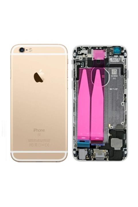 Qudex Iphone 6s Plus Dolu Full Kasa Arka Kapak Servis Orj Altın