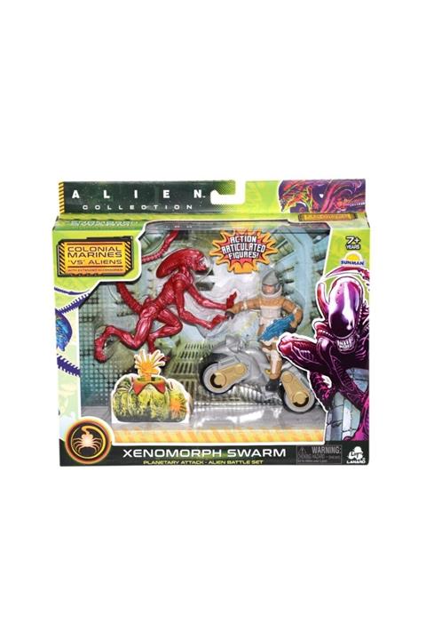 Nissir 31305 Alien Xenomorph Gezegen Saldırısı Uzaylı Savaş Seti