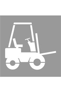 Engpars Alüminyum Forklift Boyama Şablonu 100x100cm