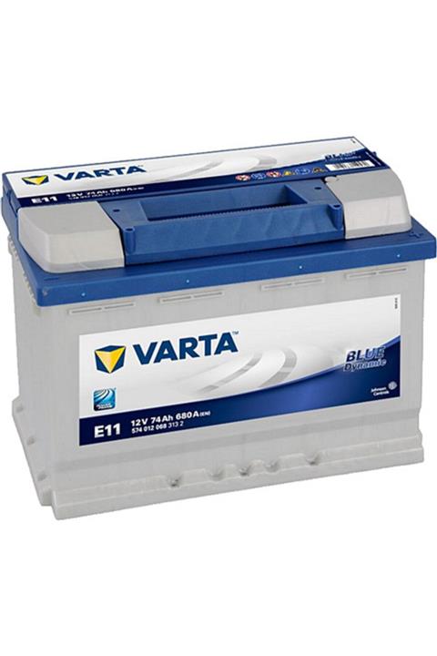 Varta Akü 12v 74 Ah Amper 680a E11 2021 Yılı