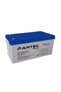 Pantec Solar Pantec 12 Volt 200 Amper Deep Cycle Jel Akü Derin Şarjlı Jel Akü