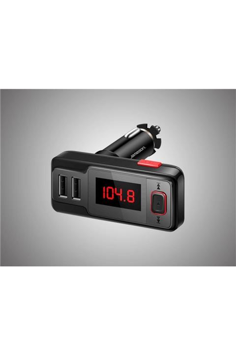 Jameson Fm-21 Dual Usb-aux-mıcro Sd-bluetooth Ekranlı Fm Transmıtter