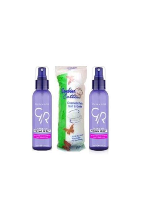 Golden Rose Makyaj Sabitleyici Sprey - Makeup Fixing Spray 2 Adet