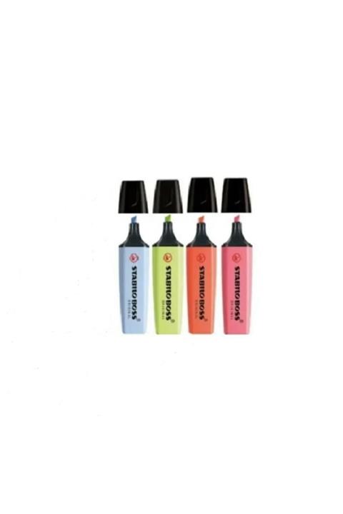 Stabilo Boss Pastel Fosforlu Kalem 4 Yeni Renk