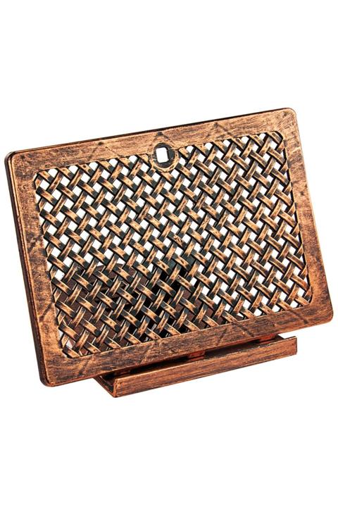 ihvanonline Plastik Rahle Pratik Rahle Masa Üstü Rahlesi Kitap Okuma Standı Bakır Rengi