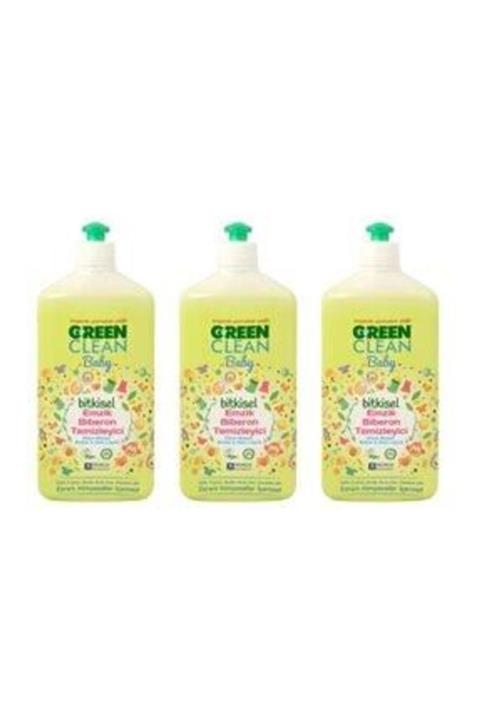 U Green Clean Green Clean Bitkisel Emzik Biberon Temizleyicisi 500ml 3 Adet