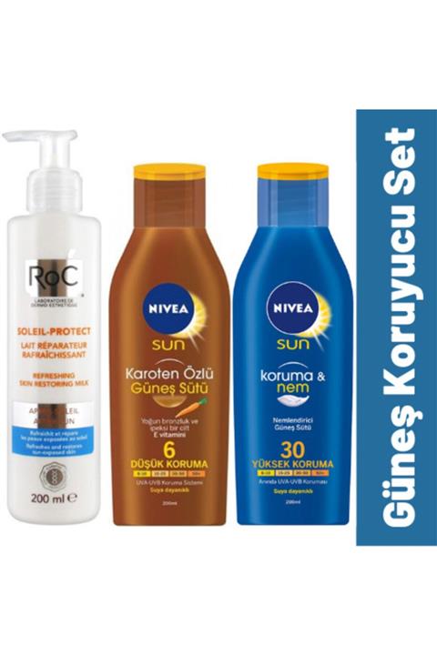 Nivea Sun Yaza Hazırlık Güneş Kremi Seti Peştemal Hediyeli!