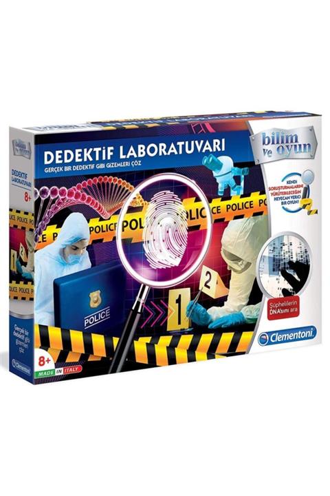 CLEMENTONI Bilim ve Oyun Dedektif Laboratuvarı