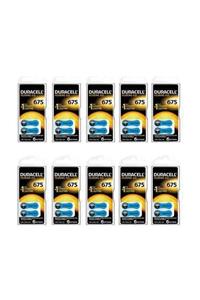 Duracell 675, PR44 Kulaklık İşitme Cihazı Pili 6'lı Paket (10 Paket)