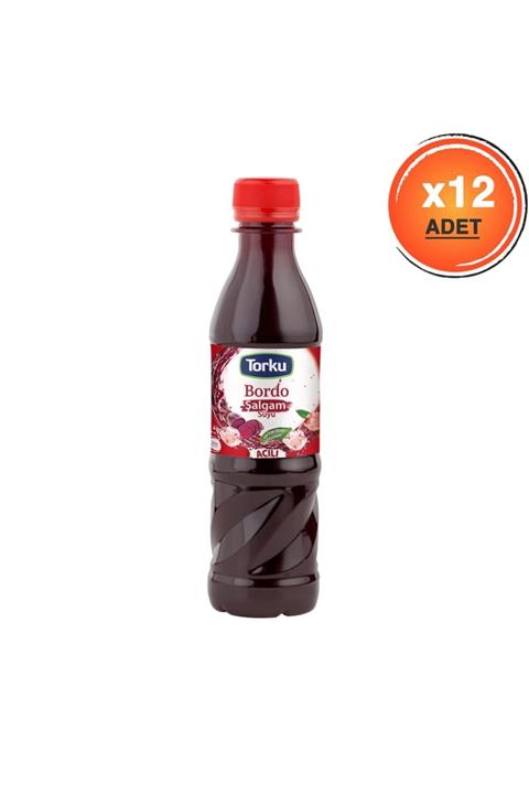 Torku Bordo Acılı Şalgam Suyu 300 ml X12