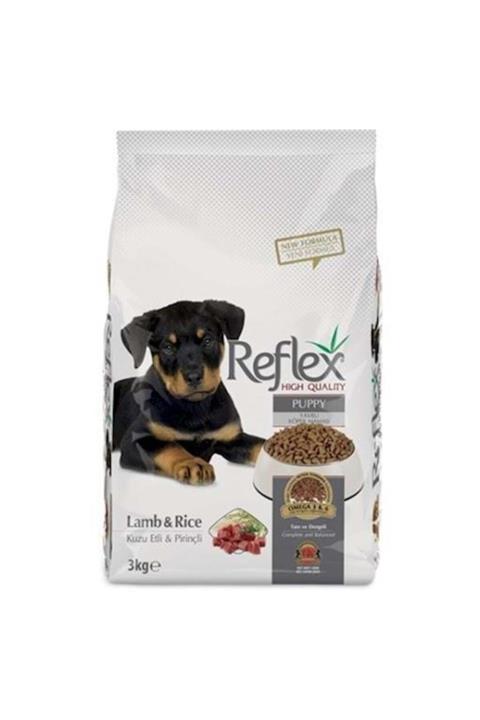 Reflex Kuzu Etli Ve Pirinçli Yavru Köpek Maması 3 Kg