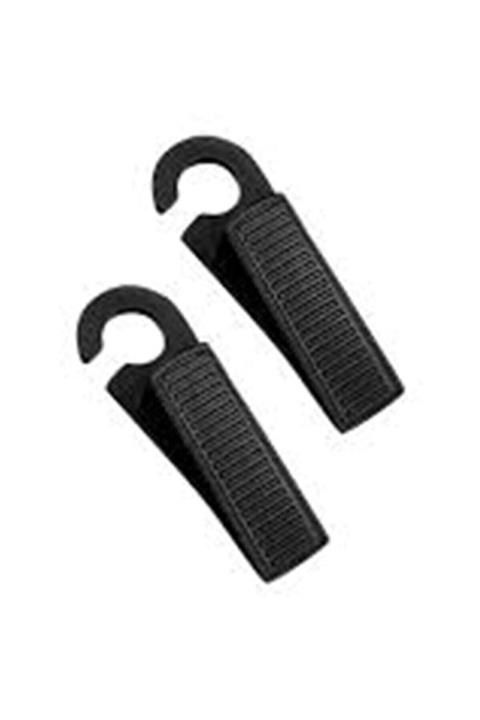 Gondol Plastik 2'lü Kapı Rampası-kapı Stoperi Siyah