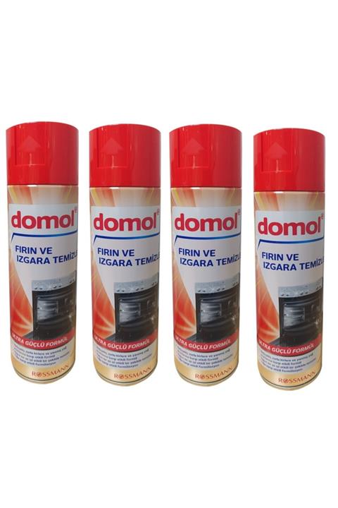 DOMOL Fırın Ve Izgara Temizleyici 500 Ml 4 Adet