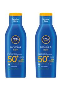 Nivea Koruma Ve Nem Güneş Losyonu Spf 50+ 100 Ml X 2 Adet