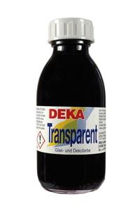 Deka Transparent Cam Boyası 125ml Zinnober No:16