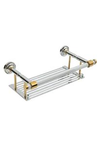 COMFORTBANYO Line Chrome-gold Metal Etejer %100 Pirinç 5562