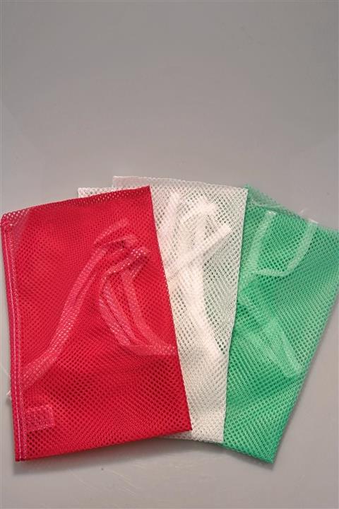 ACR SARF Pratik Kullanımlı 3'lü Renkli Pazar Market Taşıma Filesi Poşeti