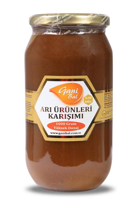 GANİBAL Bal Polen Propolis Arı Sütü Karışımı - 1000 Gr