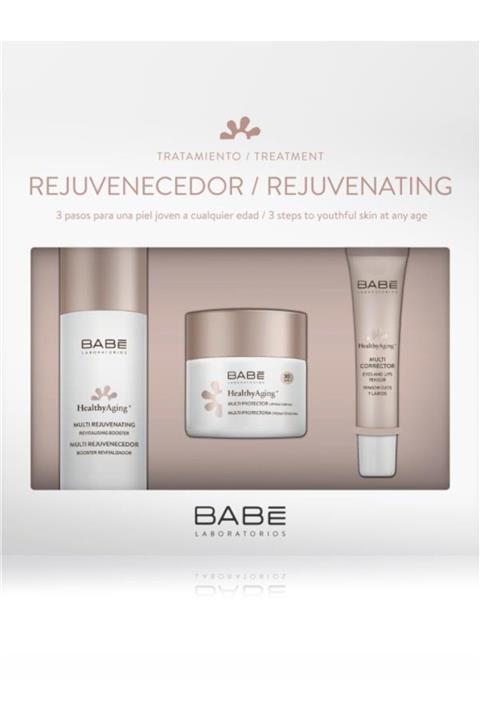 Babe Healthyaging+ Multi Rejuvenating Booster- Spf 30 Lifting Cream - Eye&lips Bakım Seti