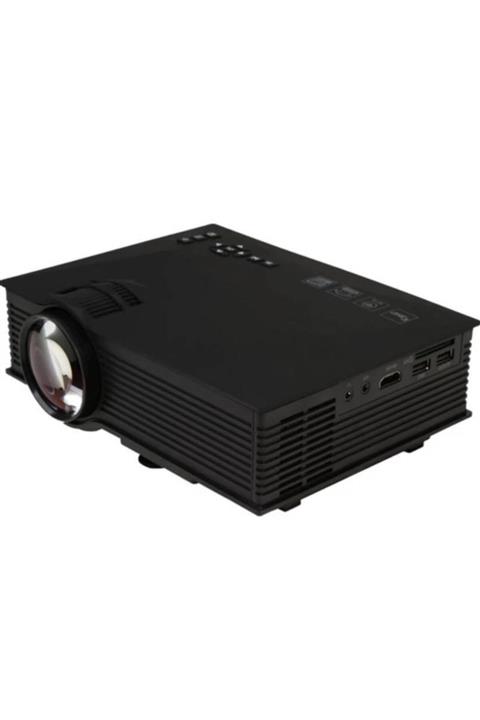 perdex Siyah Pro Bilişimden Uyumlu Unic Uc68 Wifili + Projeksiyon Perdesi + Askı Aparatı