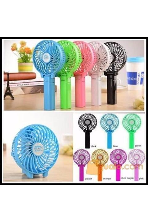 İstoc Trend Handy Mini Fan Şarjlı Mini El Fanı Sıcak Yaz Için Şarj Edilebilir