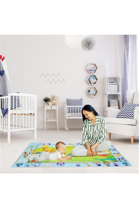 SafeMom Animals  Oyun Matı 90x145 cm