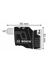 Bosch Professional Gfa 18-e Ofset Açı Adaptörü Gsr 18v-60 Ile Uyumlu