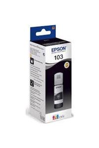 EPSON 103 Ecotank L1250 Siyah Orjinal Mürekkep Kartuşu C13t00s14a 65ml.