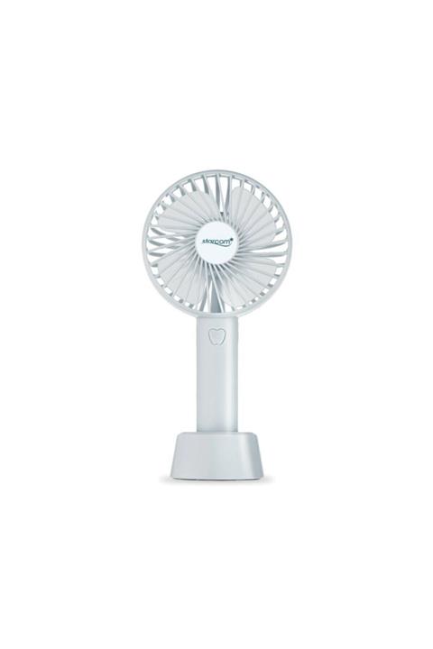 NKŞTİCARET 3 Kademeli Şarjlı Masa Üstü Usb Mini Taşınabilir Vantilatör Fan