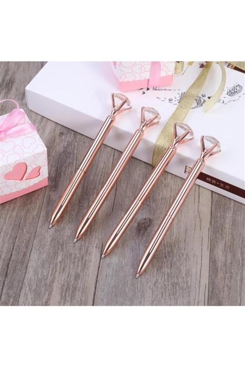 Taros Kristal Taşlı Tükenmez Kalem