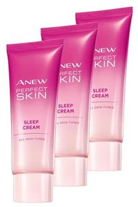 AVON Anew Perfect Skin Gece Kremi 50 Ml. Üçlü Set