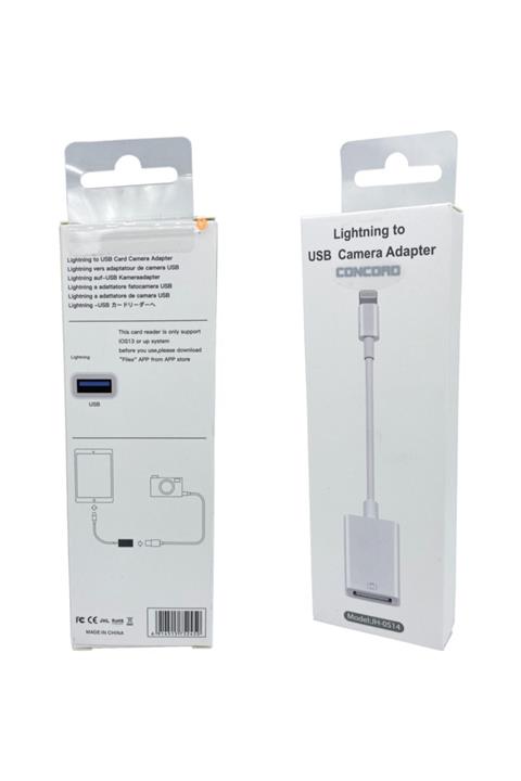 Salkım Tech Yılın Ilk Fırsatları - Iphone Lightning Usb (FLASH BELLEK DESTEKLİ) Otg Kablo - ™ Beyaz At®