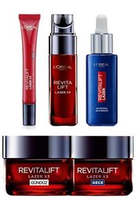 L'Oreal Paris Revitalift Lazer Saf Retinol Cilt Bakım Seti 5li