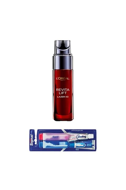 L'Oreal Paris L'oréal Paris Revitalift Laser Serum X3 30 ml + Signal Seyahat Seti Hediyeli