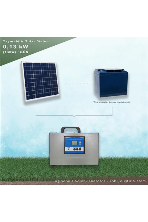 MAtech Soled Gnr-14a Taşınabilir Solar Sistem - Solar Jeneratör