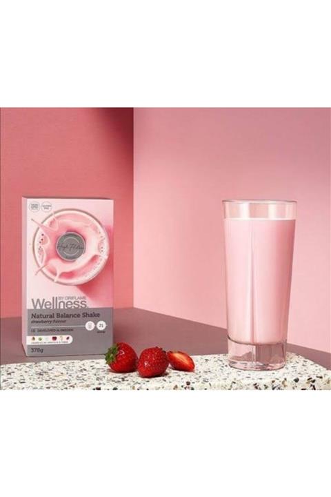 Oriflame Natural Balance Shake Çilek Aromalı Içecek Tozu 378 G.